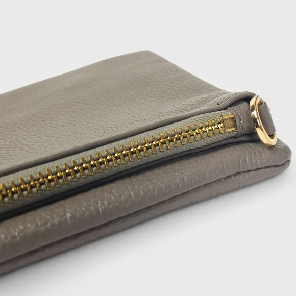 Tory Burch Gray Leather Crossbody Bag - Picture 6 of 16